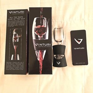 Vinturi Essential Wine Aerator for Enhanced Flavors with Smoother Finish